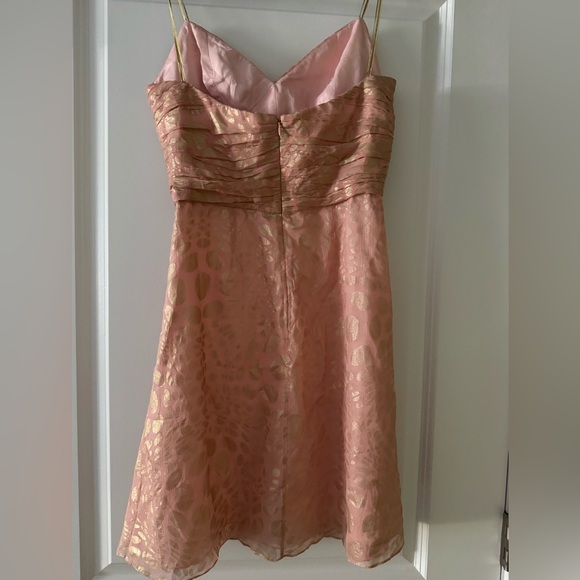 Shosanna pink gold baby doll dress - Picture 4 of 7